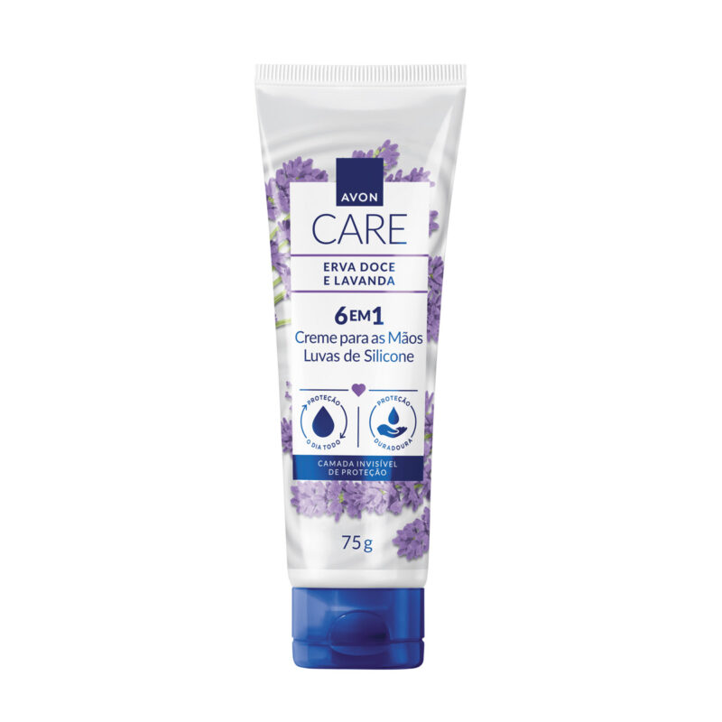 Luva de Silicone Avon Care Para as Mãos Erva Doce e Lavanda 75 g
