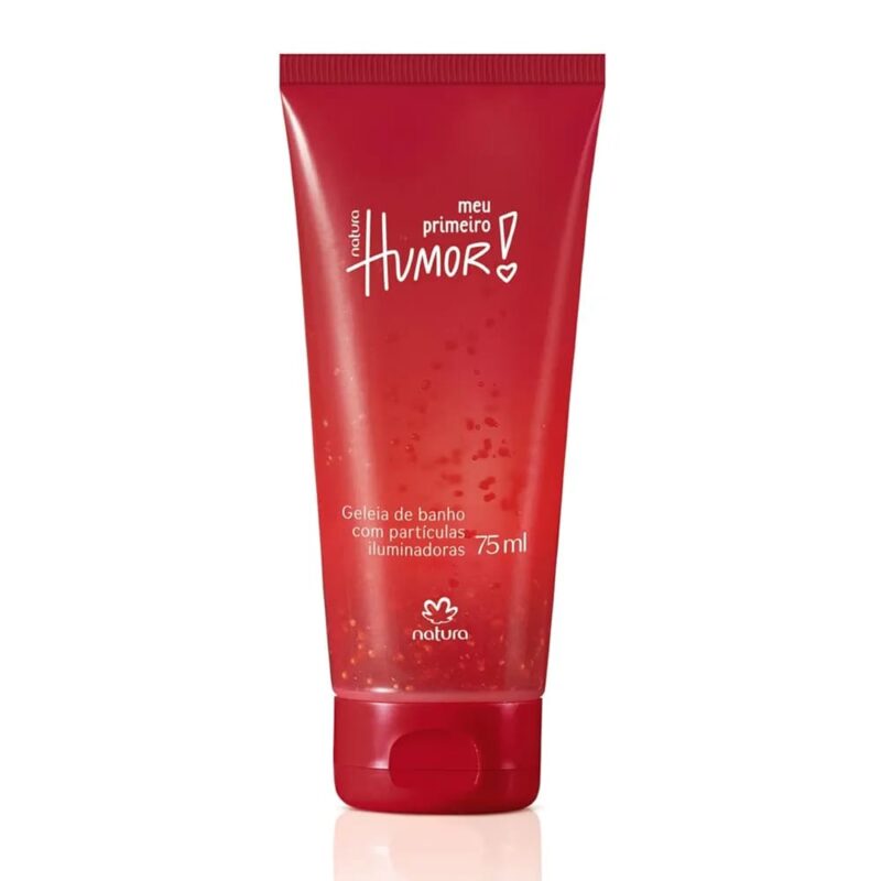 Geleia de Banho com Particulas Iluminadora Meu Primeiro Humor 75ml Natura
